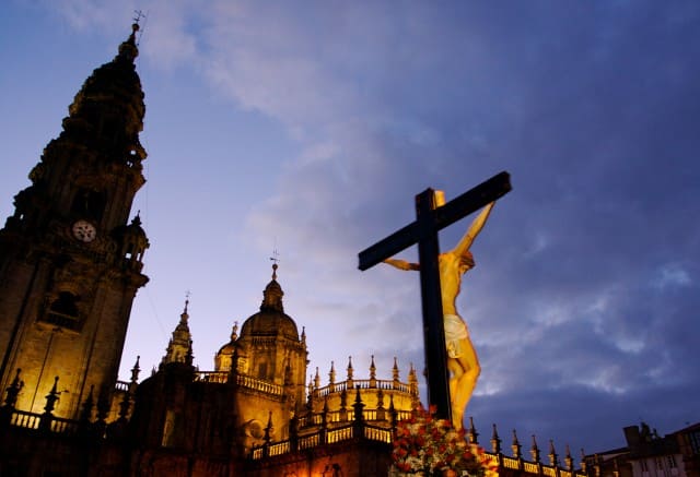 semana santa en Santiago